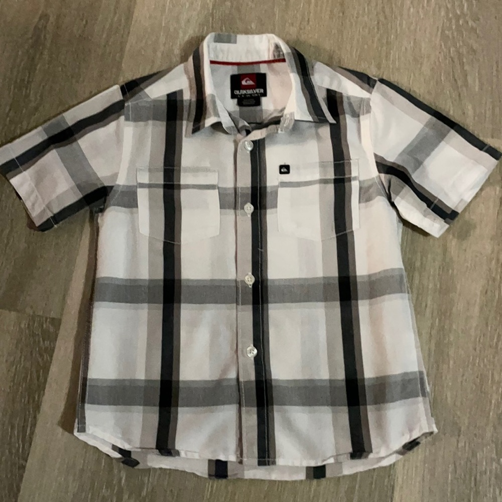 GUC Boys Quiksilver Button Down Shirt